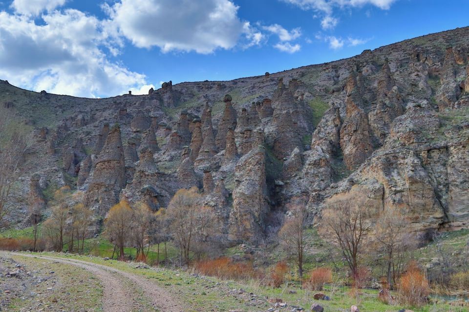 Çankırı'nın 'peribacaları' ziyaretçilerini bekliyor