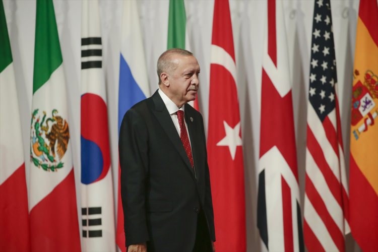 G-20 zirvesinde liderler geçidi 