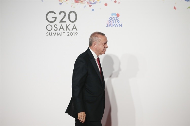 G-20 zirvesinde liderler geçidi 