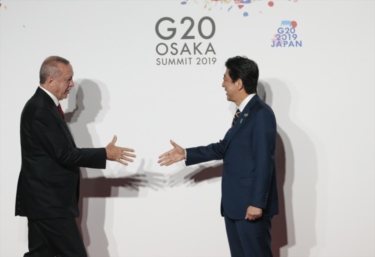 G-20 zirvesinde liderler geçidi 