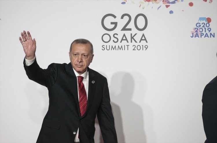 G-20 zirvesinde liderler geçidi 