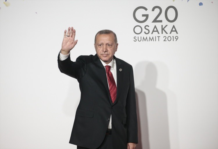 G-20 zirvesinde liderler geçidi 