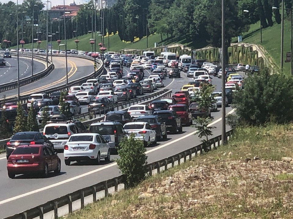 İstanbul'da bayram trafiği