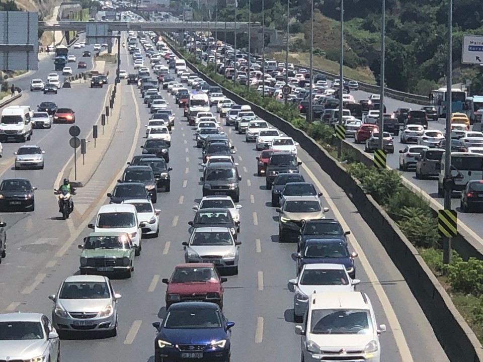 İstanbul'da bayram trafiği