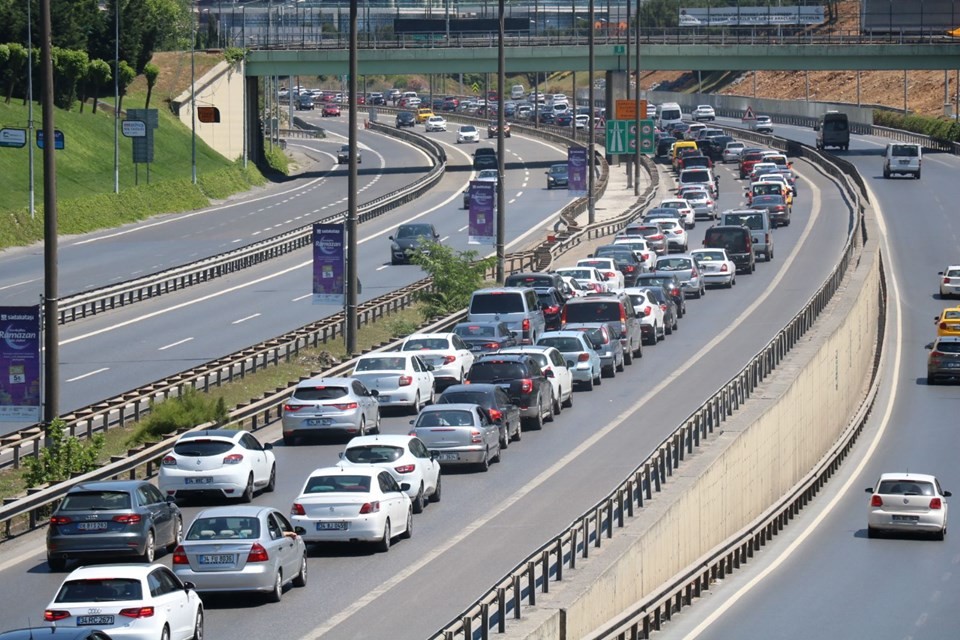 İstanbul'da bayram trafiği