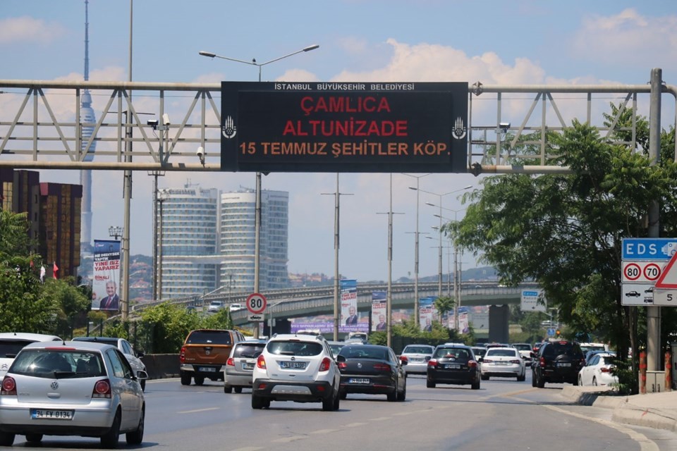 İstanbul'da bayram trafiği