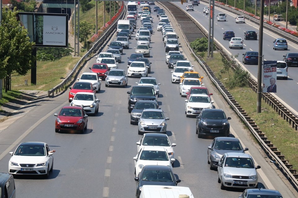 İstanbul'da bayram trafiği