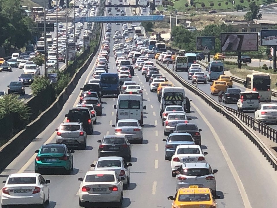 İstanbul'da bayram trafiği