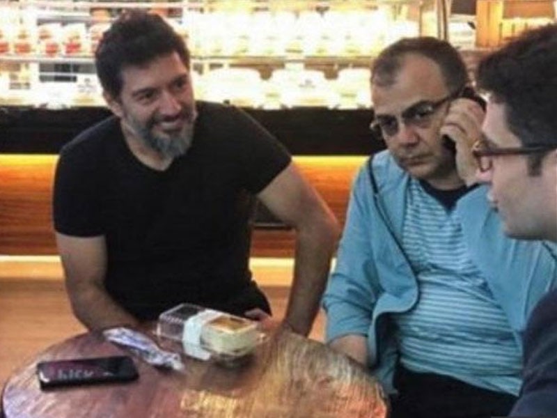 Hakan Atilla, uçağa binmeden önce görüntülendi