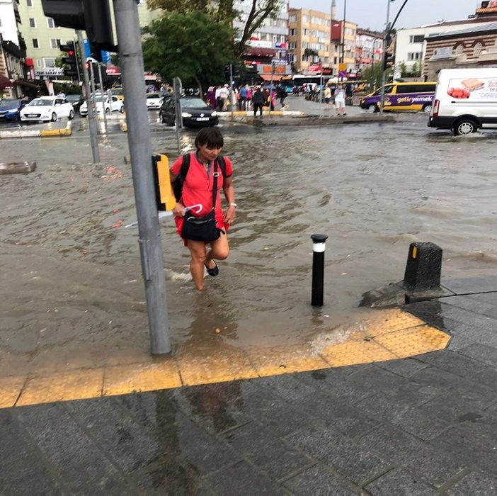 İstanbul'u şiddetli yağış vurdu!