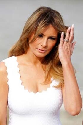 Melania Trump'ın G7 stili 