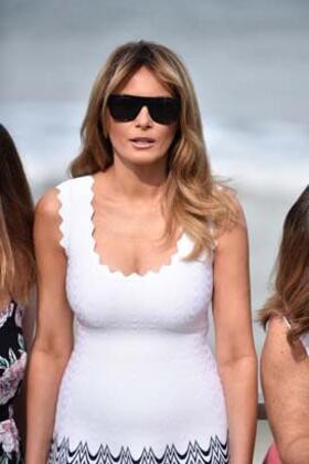 Melania Trump'ın G7 stili 