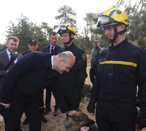 Bakan Soylu anbean o tatbikata takip etti