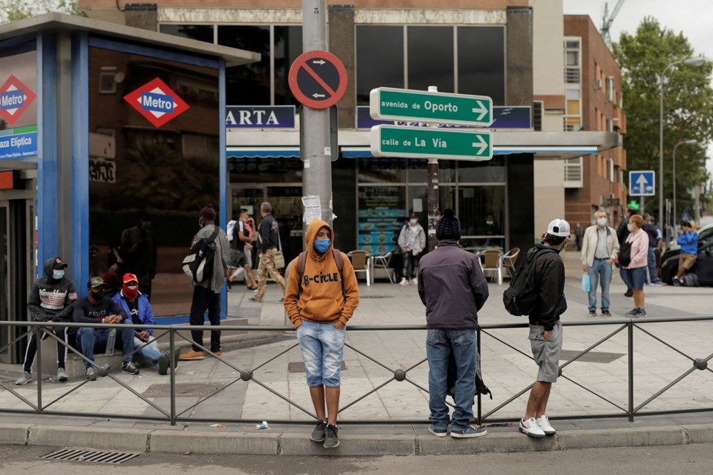 Korona vakaları artınca Madrid'de yeniden karantina uygulaması