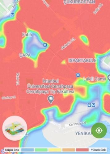 Kovid-19 salgınında İstanbul’un en güvenli ilçeleri