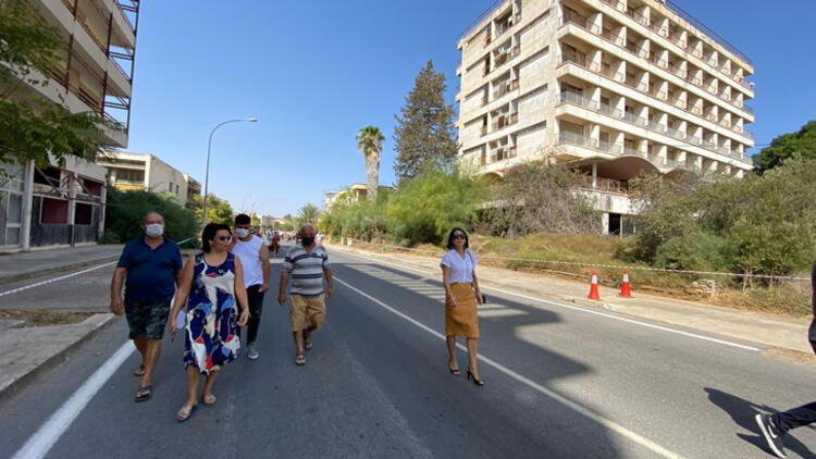 Kapalı Maraş açıldı! İşte ilk kareler