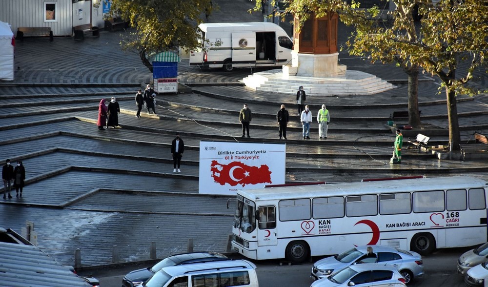 Türkiye'de saat 09.05'te hayat 1 dakikalığına durdu! 