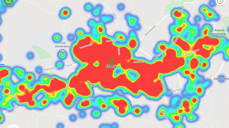 Korona alarmı! Türkiye'nin tamamında artan yoğunluk farkı haritaya yansıdı