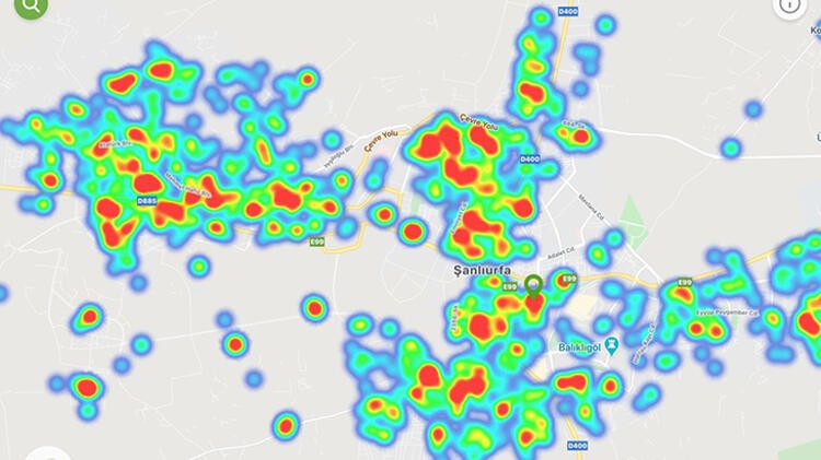 Korona alarmı! Türkiye'nin tamamında artan yoğunluk farkı haritaya yansıdı