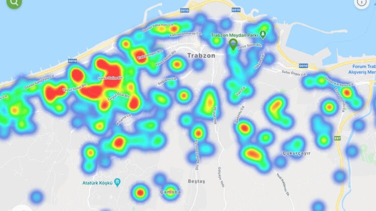 Korona alarmı! Türkiye'nin tamamında artan yoğunluk farkı haritaya yansıdı