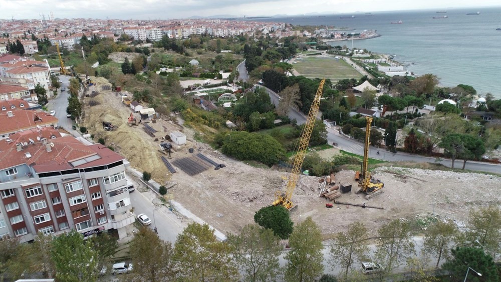 Avcılar'daki yer kaymasına 736 beton kazıkla önlem