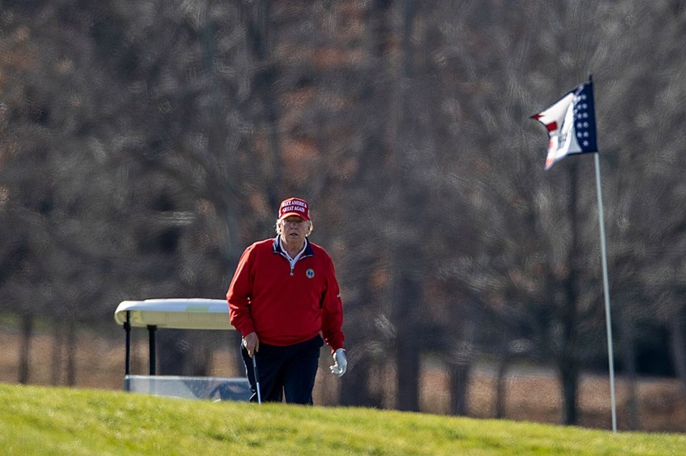 Trump seçimden sonra golfte de hayal kırıklığı yaşadı