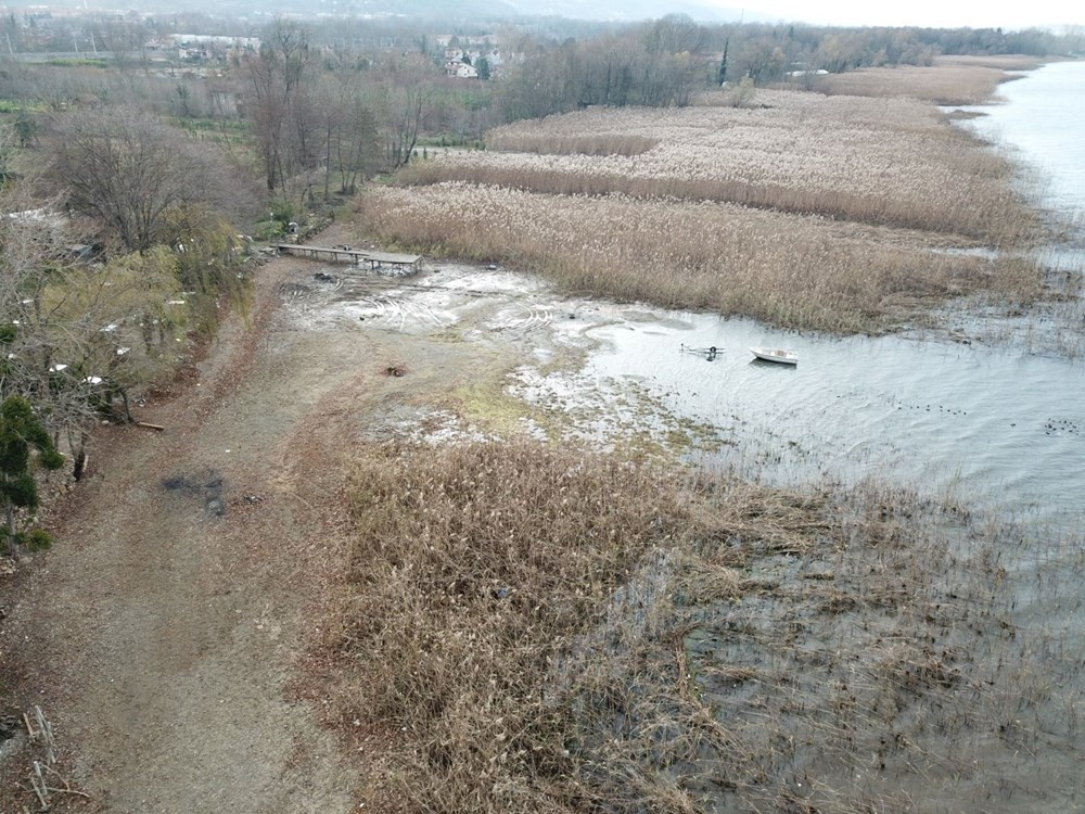 Sapanca Gölü 20 metre çekildi