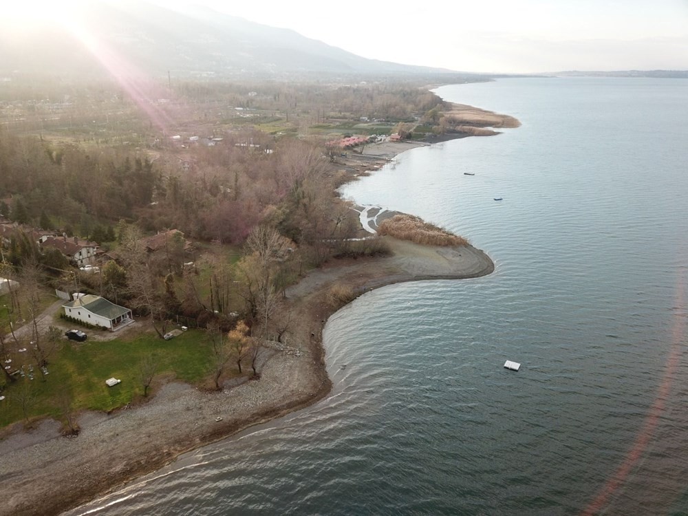 Sapanca Gölü 20 metre çekildi