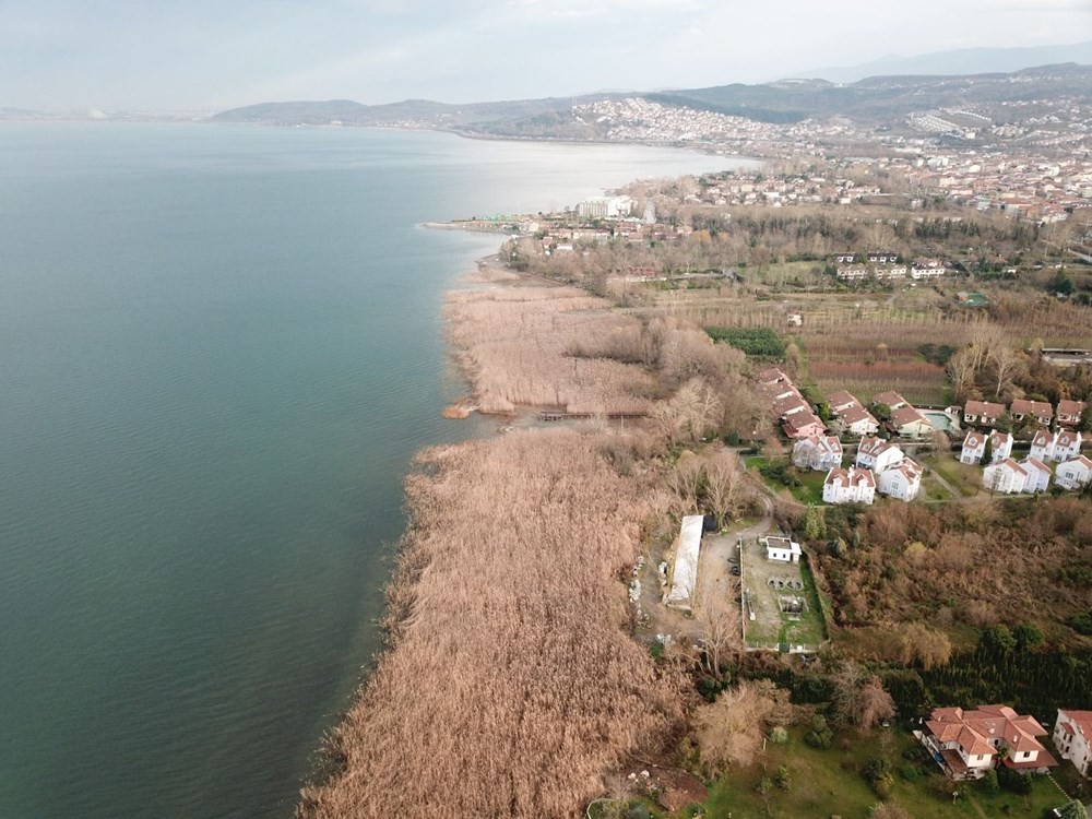 Sapanca Gölü 20 metre çekildi