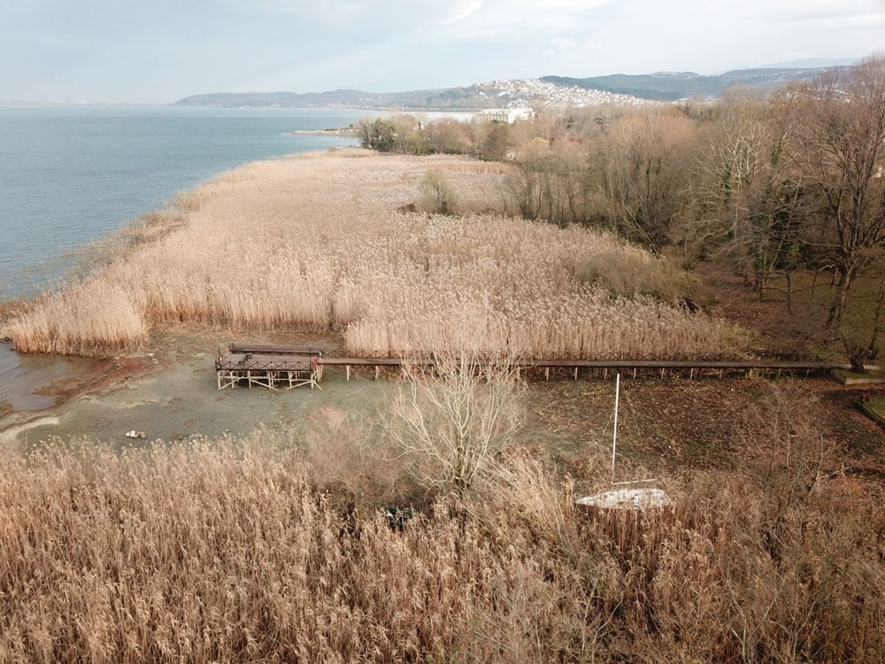 Sapanca Gölü 20 metre çekildi