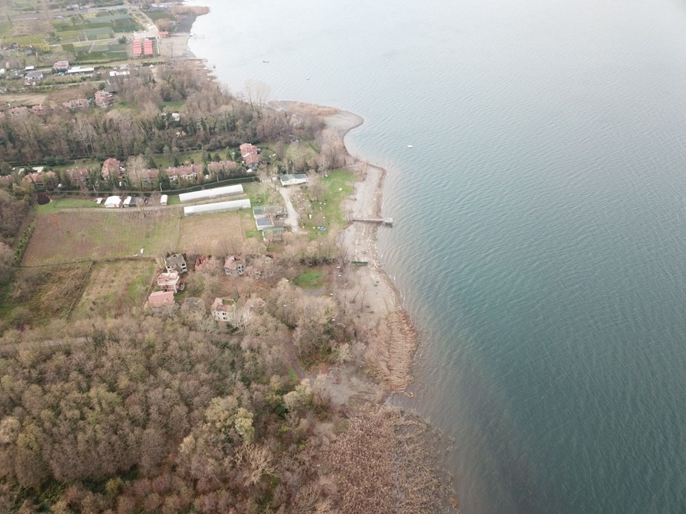 Sapanca Gölü 20 metre çekildi