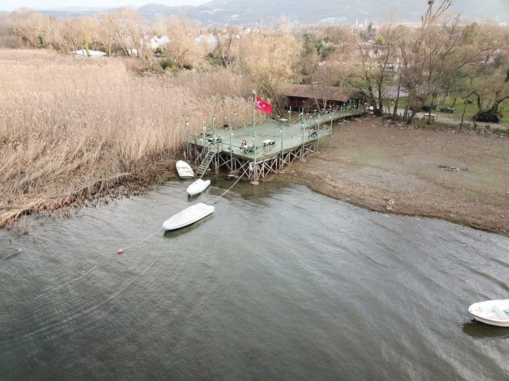 Sapanca Gölü 20 metre çekildi