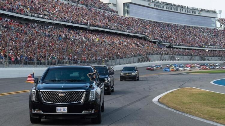 Daytona 500 yarışlarında Trump sürprizi