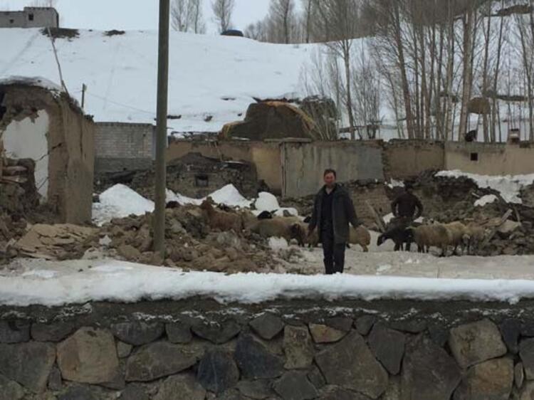 İran'da deprem oldu! Van'da onlarca ev yıkıldı