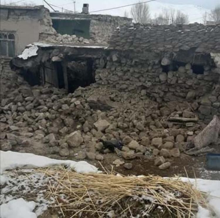 İran'da deprem oldu! Van'da onlarca ev yıkıldı