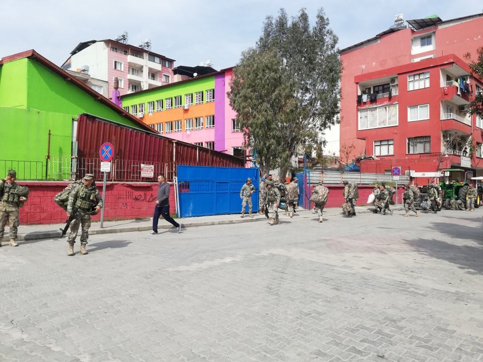 Yüzlerce komando sınıra gönderilmek üzere Hatay’da