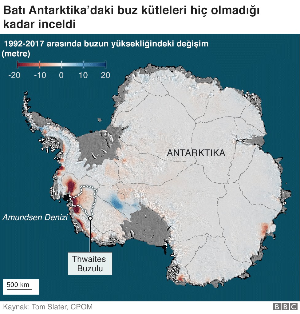 Kıyamet Günü buzulu hızla eriyor