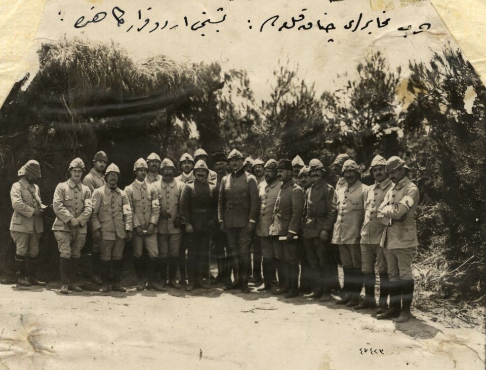 Çanakkale savaşının arşivlerden çıkan fotoğrafları