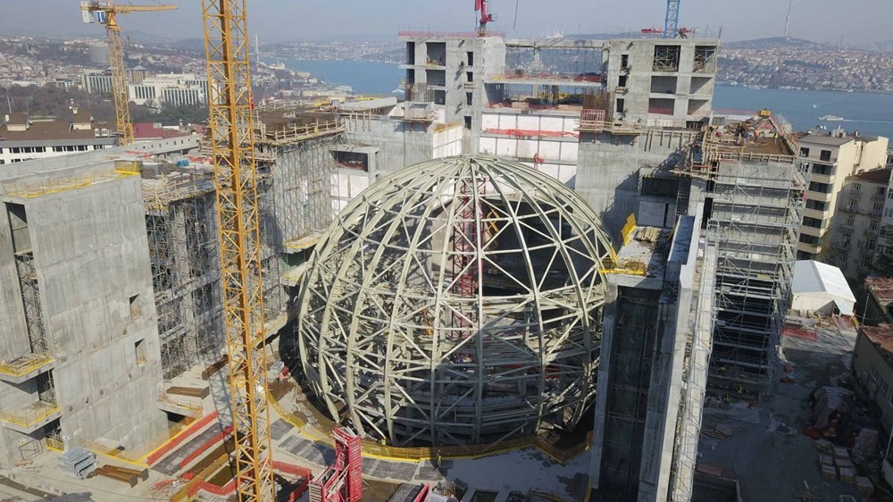 Yeni AKM binasının oditoryum silueti ortaya çıktı