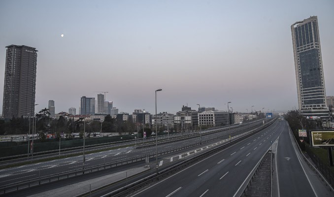 Yurt genelinden sokağa çıkma yasağı manzaraları