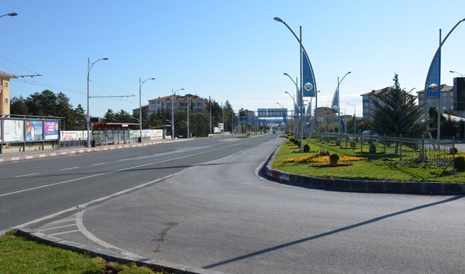 Yurt genelinden sokağa çıkma yasağı manzaraları