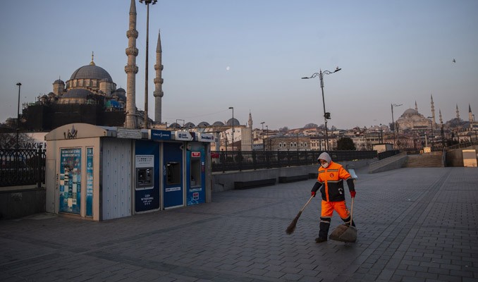 Yurt genelinden sokağa çıkma yasağı manzaraları