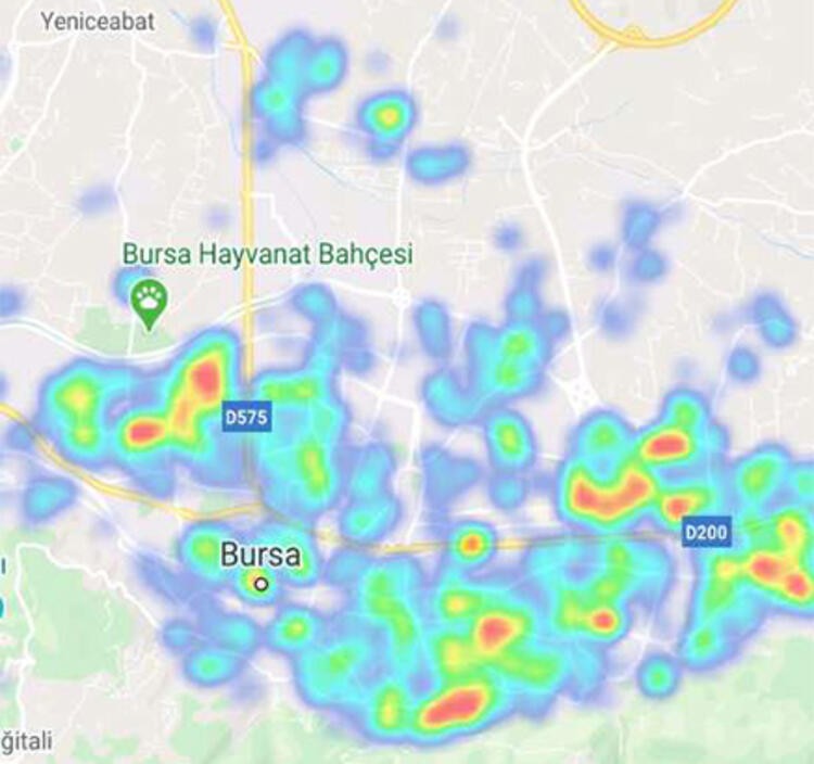 Sağlık Bakanlığı yayınladı! Semt semt korona virüs haritası