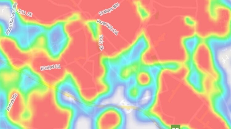 Sağlık Bakanlığı yayınladı! Semt semt korona virüs haritası