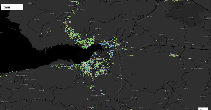 İşte Bakan Koca'nın paylaştığı il il korona yoğunluk haritası