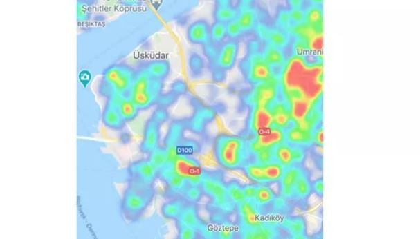 İstanbul korona virüs haritası güncellendi! İşte ilçelerde son durum...