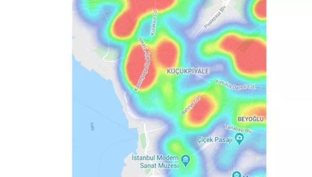 İstanbul korona virüs haritası güncellendi! İşte ilçelerde son durum...