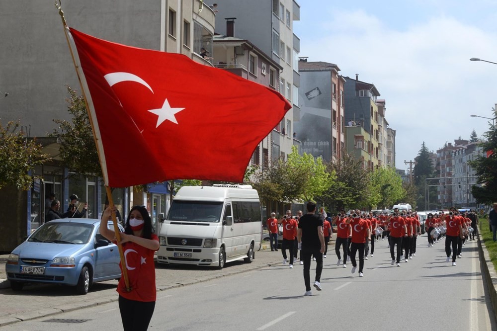 Yurttan 19 Mayıs kutlama fotoğrafları 