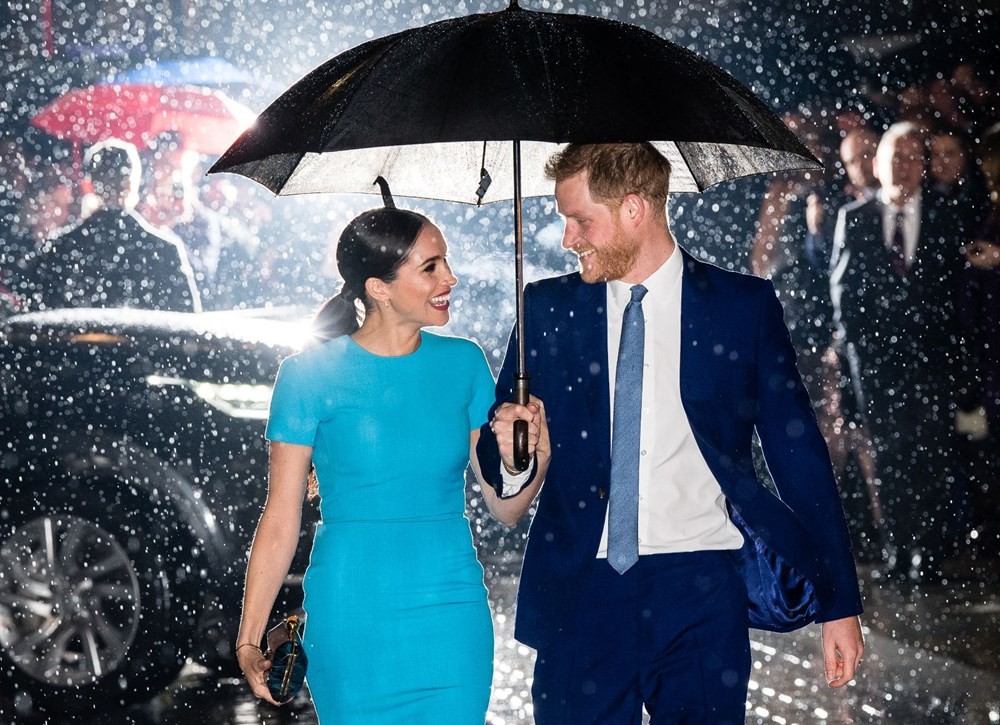 Meghan Markle ve Prens Harry'ye drone tacizi