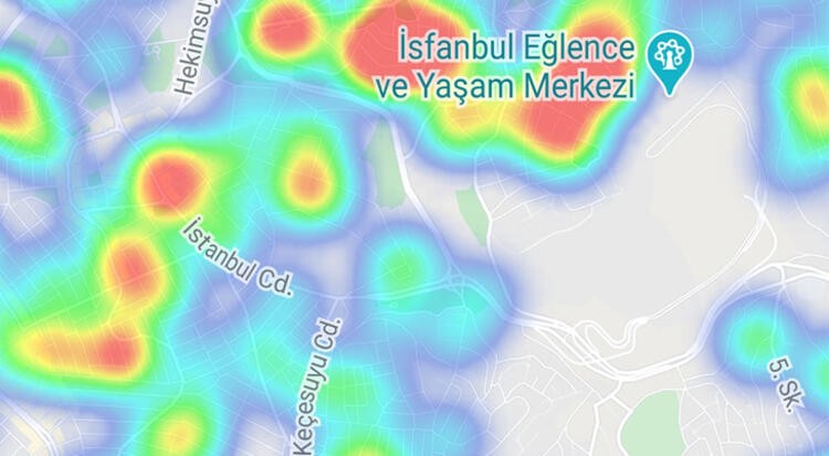 İşte İstanbul'daki yeni korona virüs yoğunluğu 